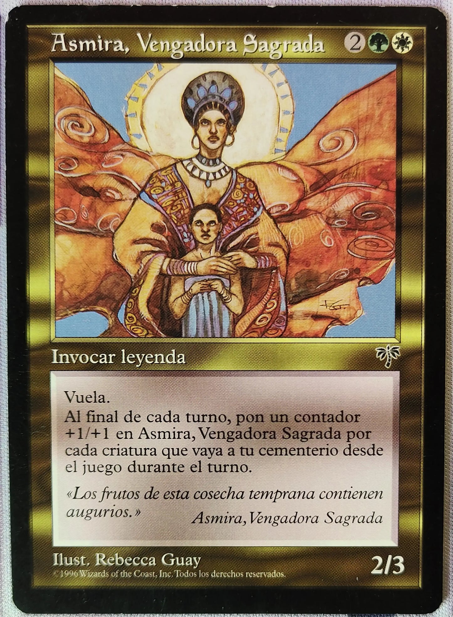 Asmira, Vengadora Sagrada