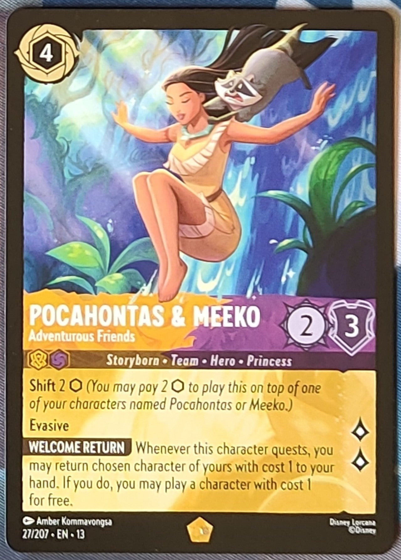 Pocahontas & Meeko - Adventurous Friends