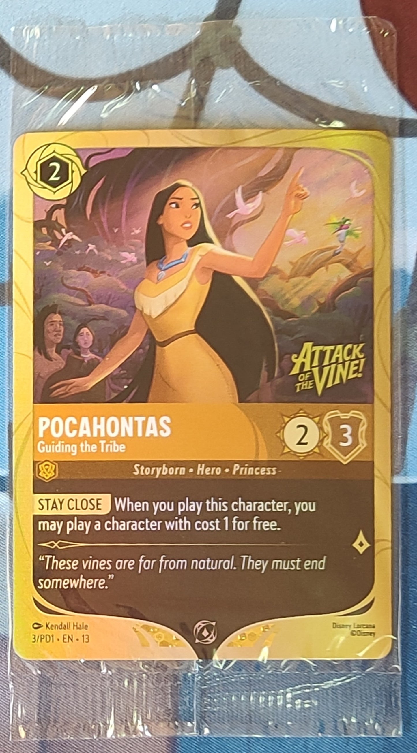 Pocahontas - Guiding the Tribe promocional