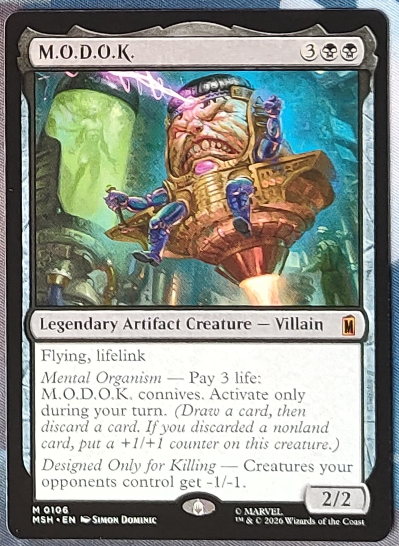 M.O.D.O.K. | Magic: The Gathering - Superhéroes
