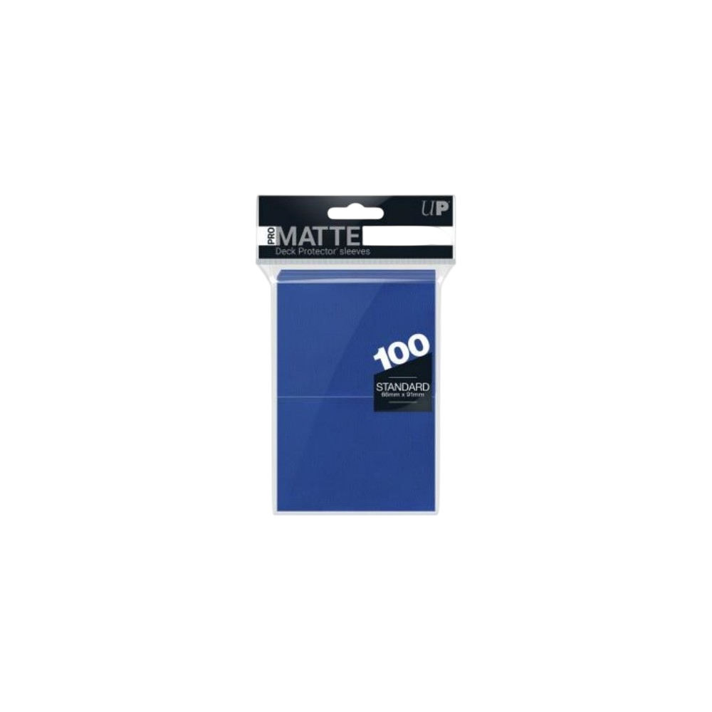 Ultra PRO Pro-Matte Blue Sleeves 100 – Fundas para Cartas TCG