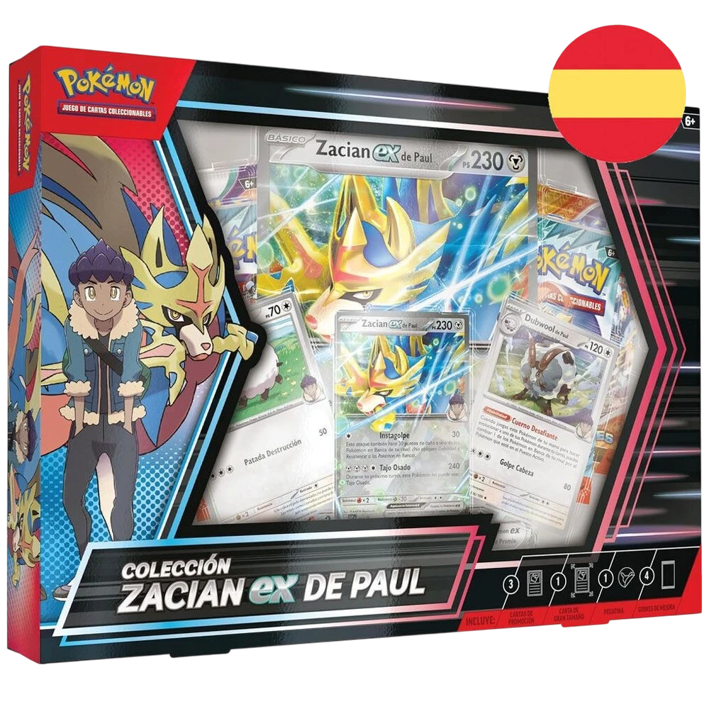 Caja de Coleccion ZACIAN EX DE PAUL