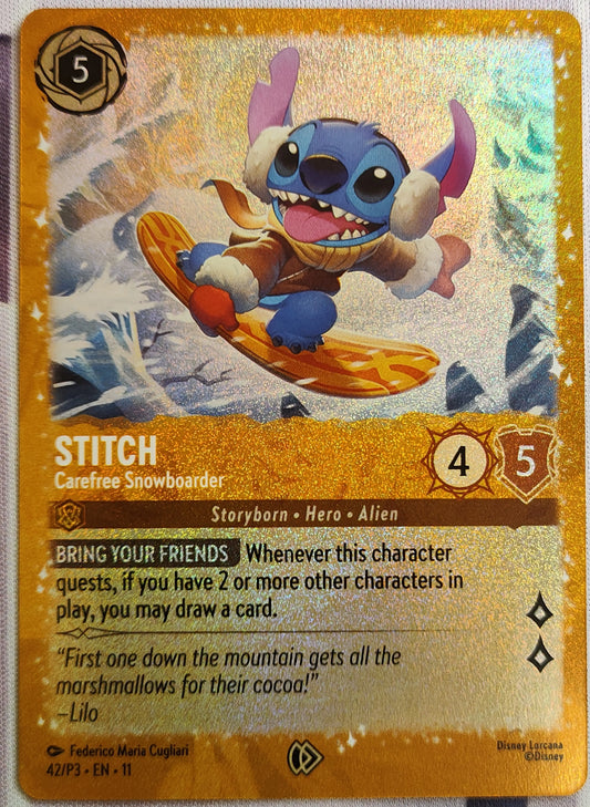 Stitch - Carefree Snowboarder Promo