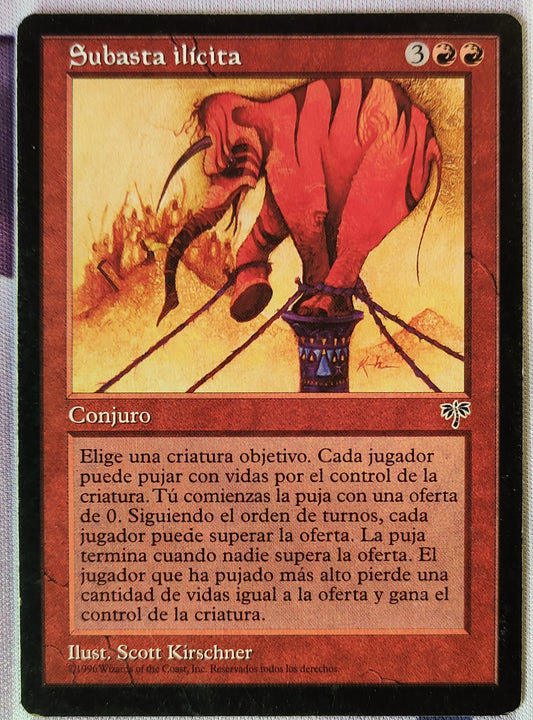 Subasta ilícita