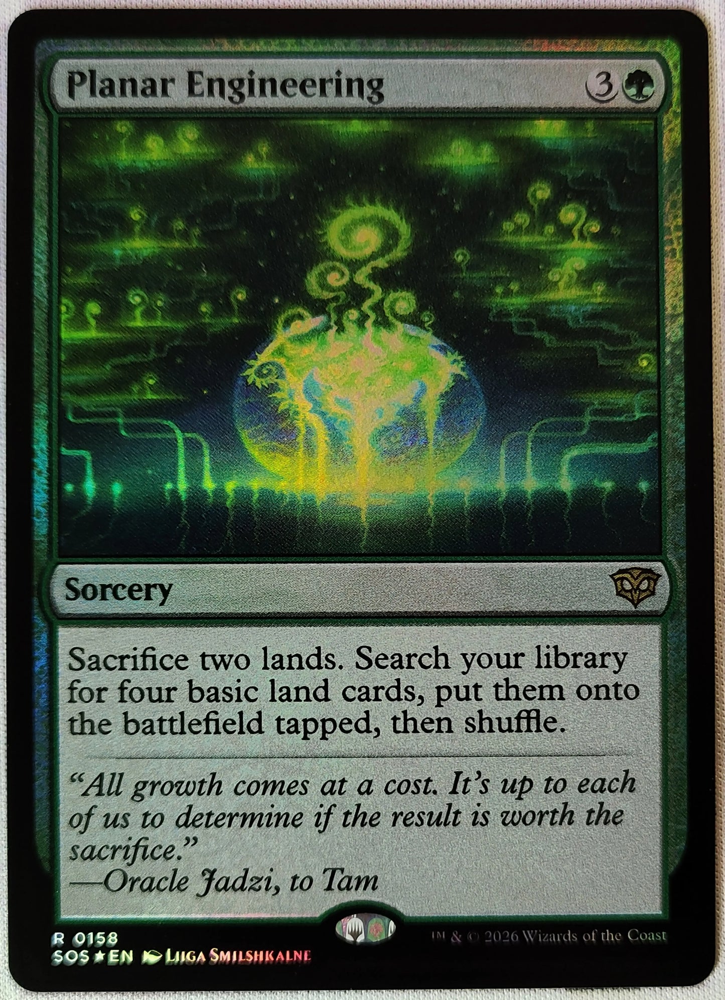Planar Engineering Foil