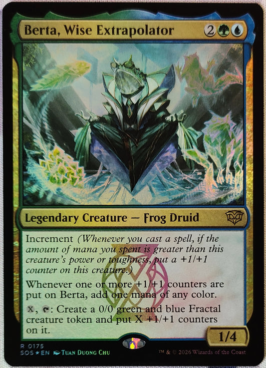 Berta, Wise Extrapolator Foil