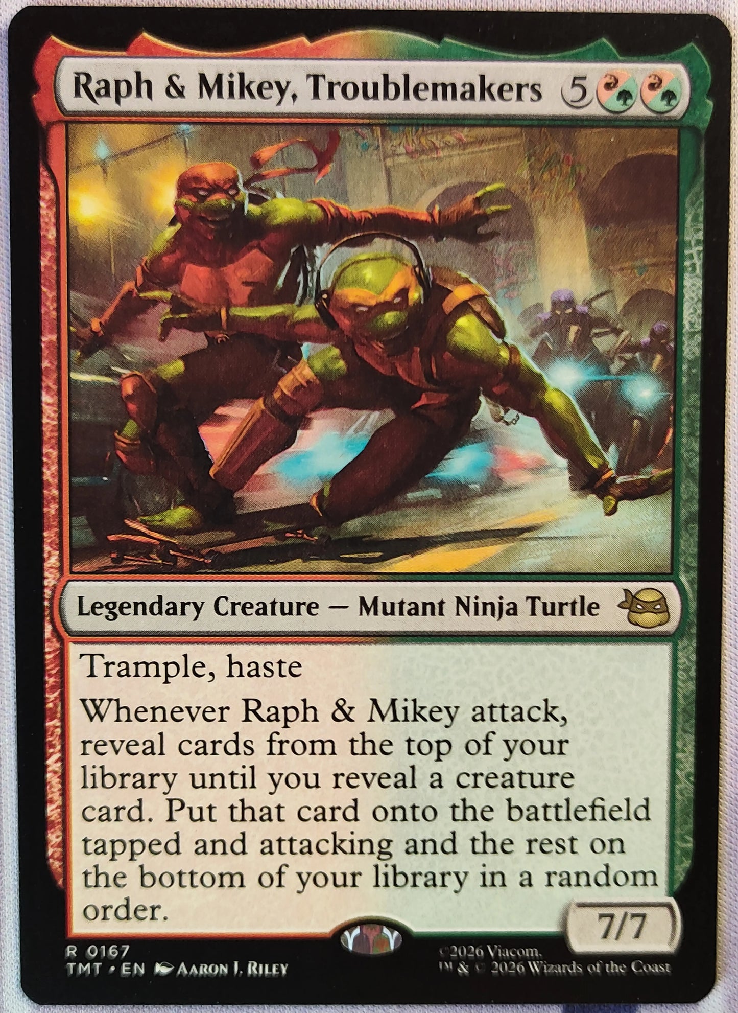 Raph & Mikey, Troublemakers