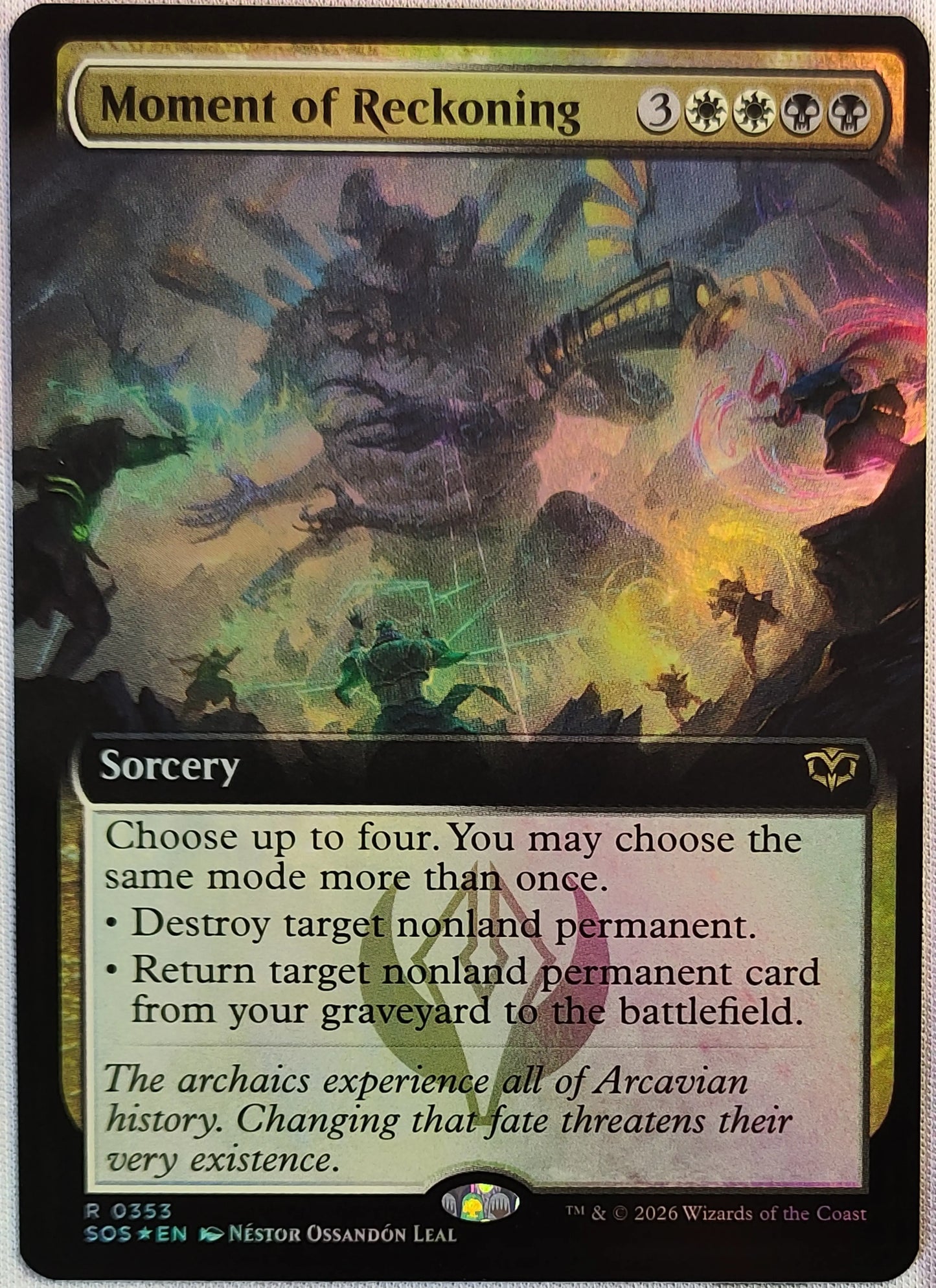 Moment of Reckoning Foil