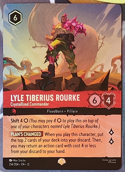 Lyle Tiberius Rourke - Crystallized Commander