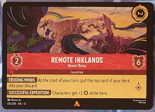 Remote Inklands - Desert Ruins Foil