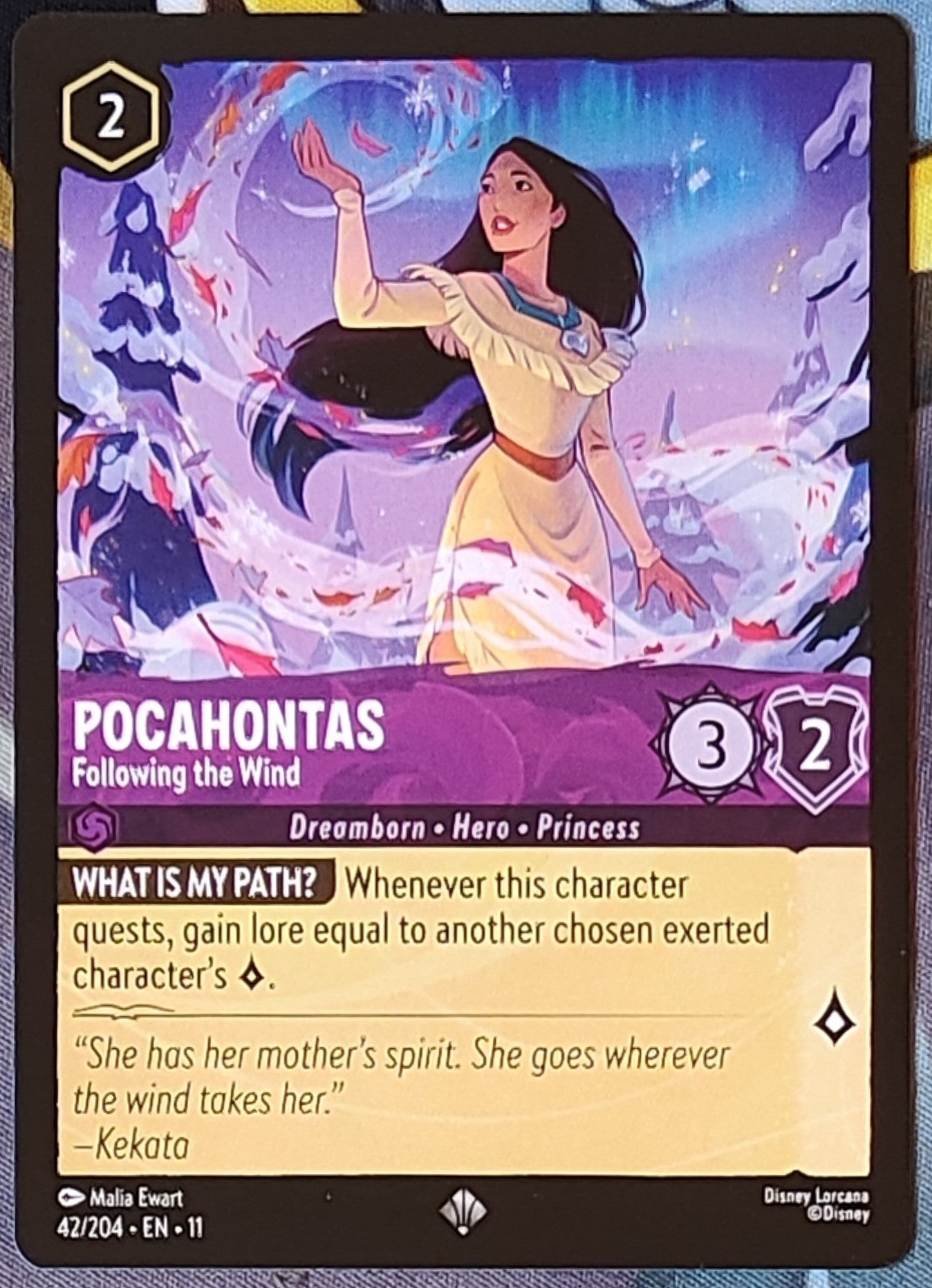 Pocahontas - Following the Wind