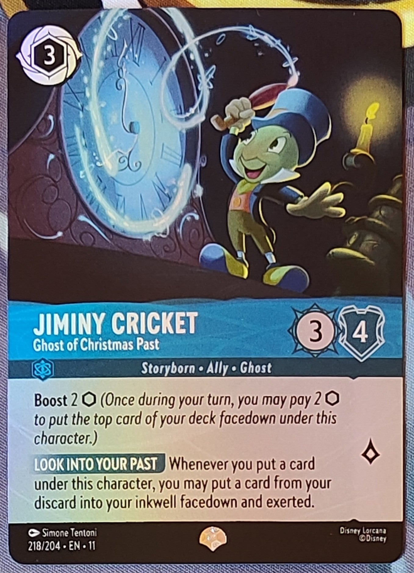 Jiminy Cricket - Ghost of Christmas Past