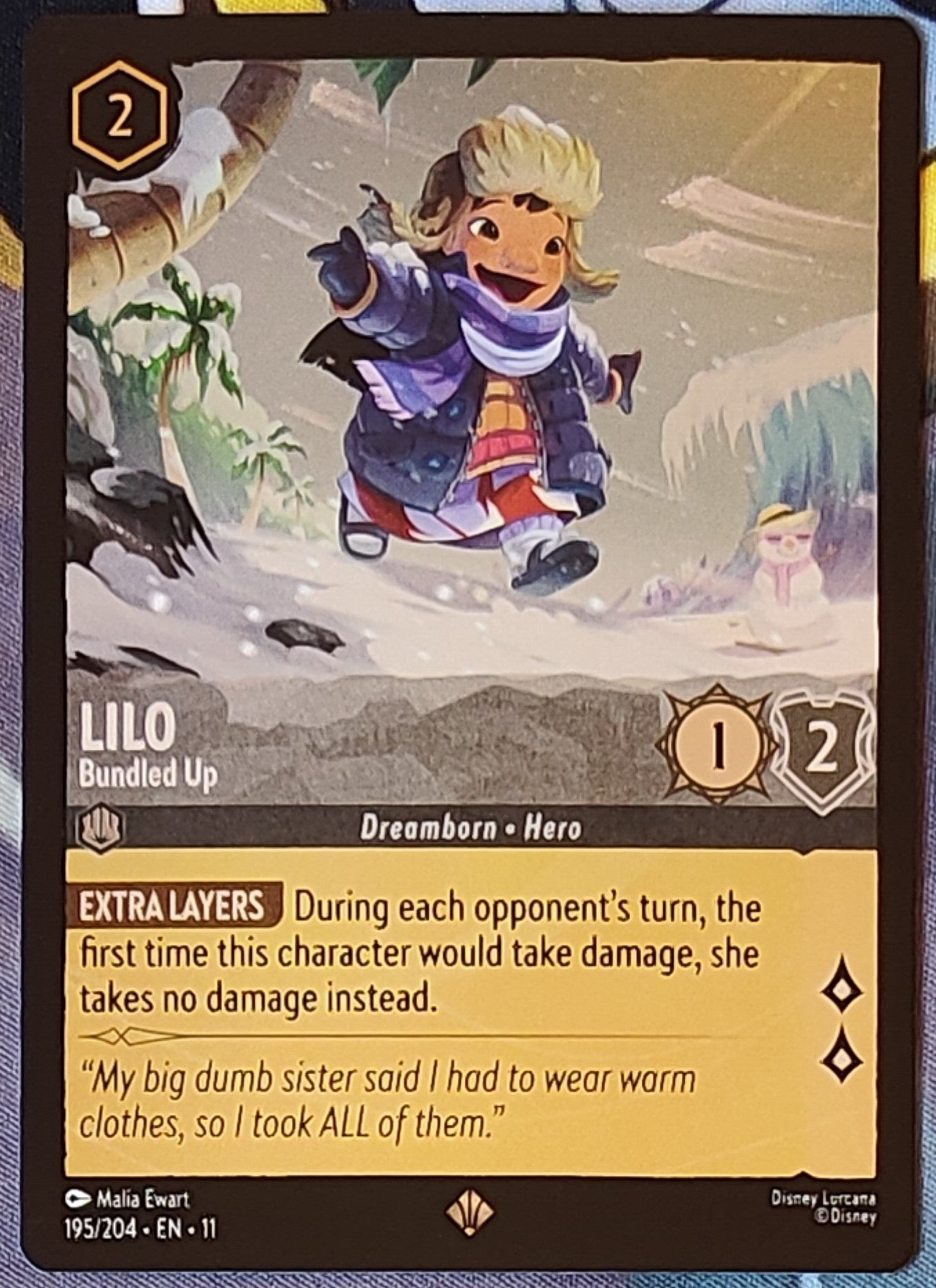 Lilo - Bundled Up Foil