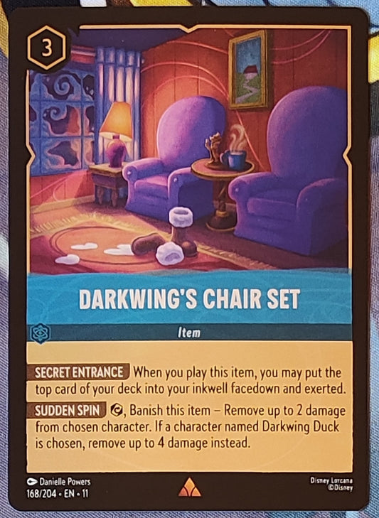 Darkwing's Chair Set Foil