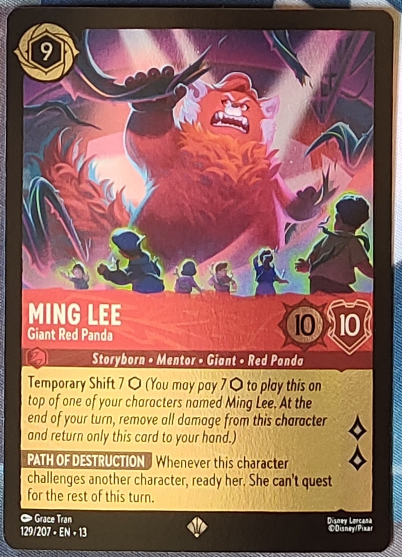Ming Lee - Giant Red Panda Foil