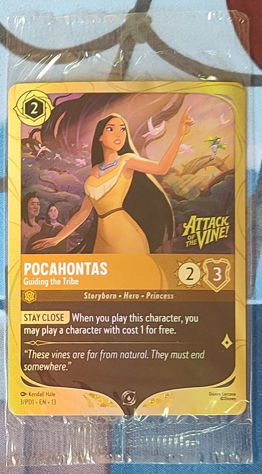 Pocahontas - Guiding the Tribe promocional