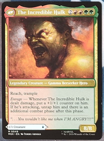 Bruce Banner // El Increíble Hulk | Magic: The Gathering - Superhéroes