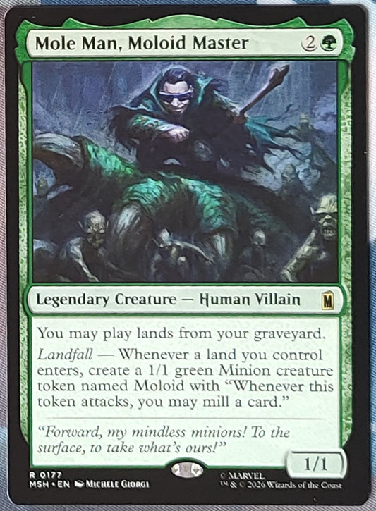Mole Man, Moloid Master | Magic: The Gathering - Superhéroes