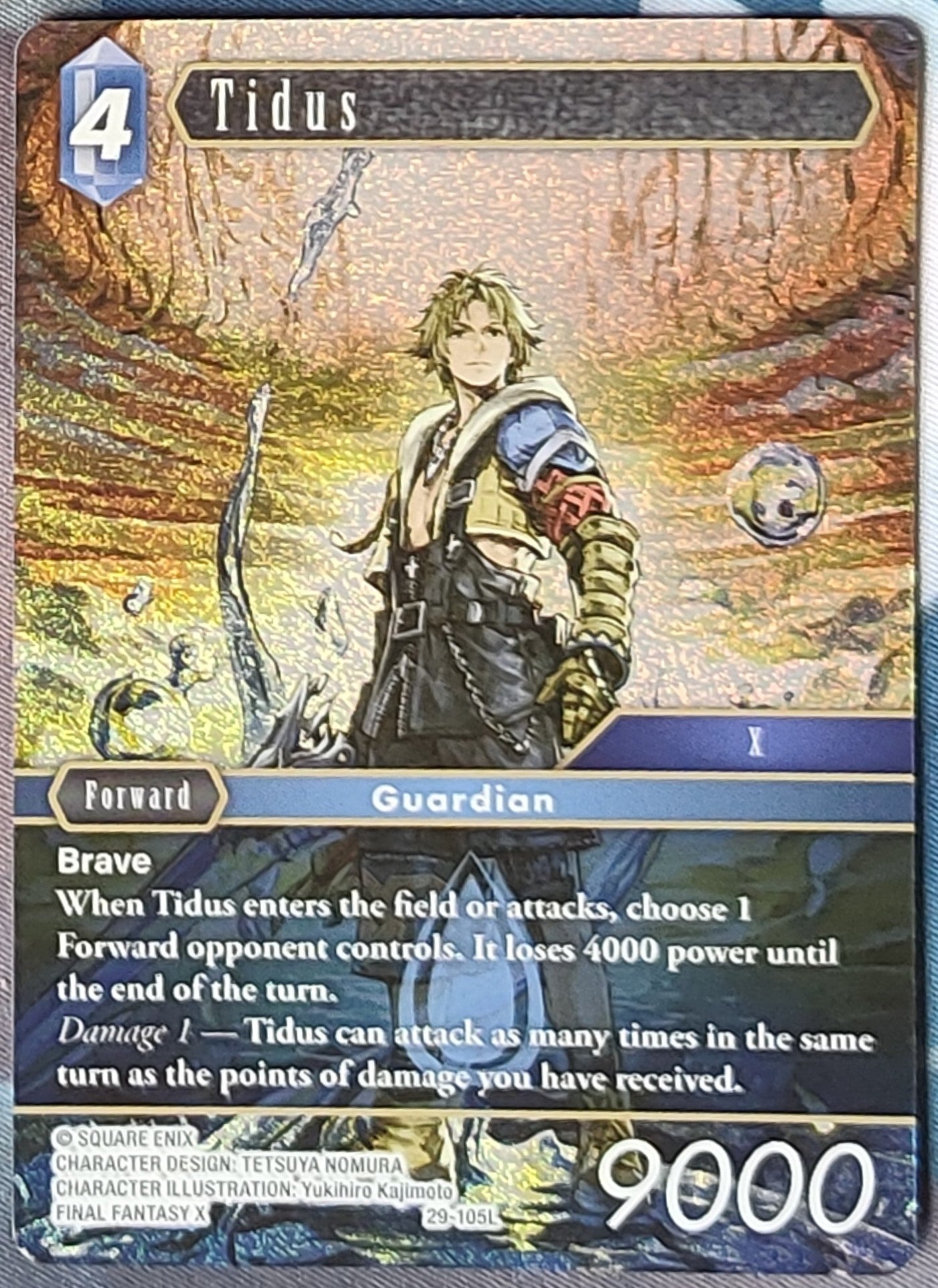 Tidus (29-105) | Final Fantasy TCG - Blissful Eternity