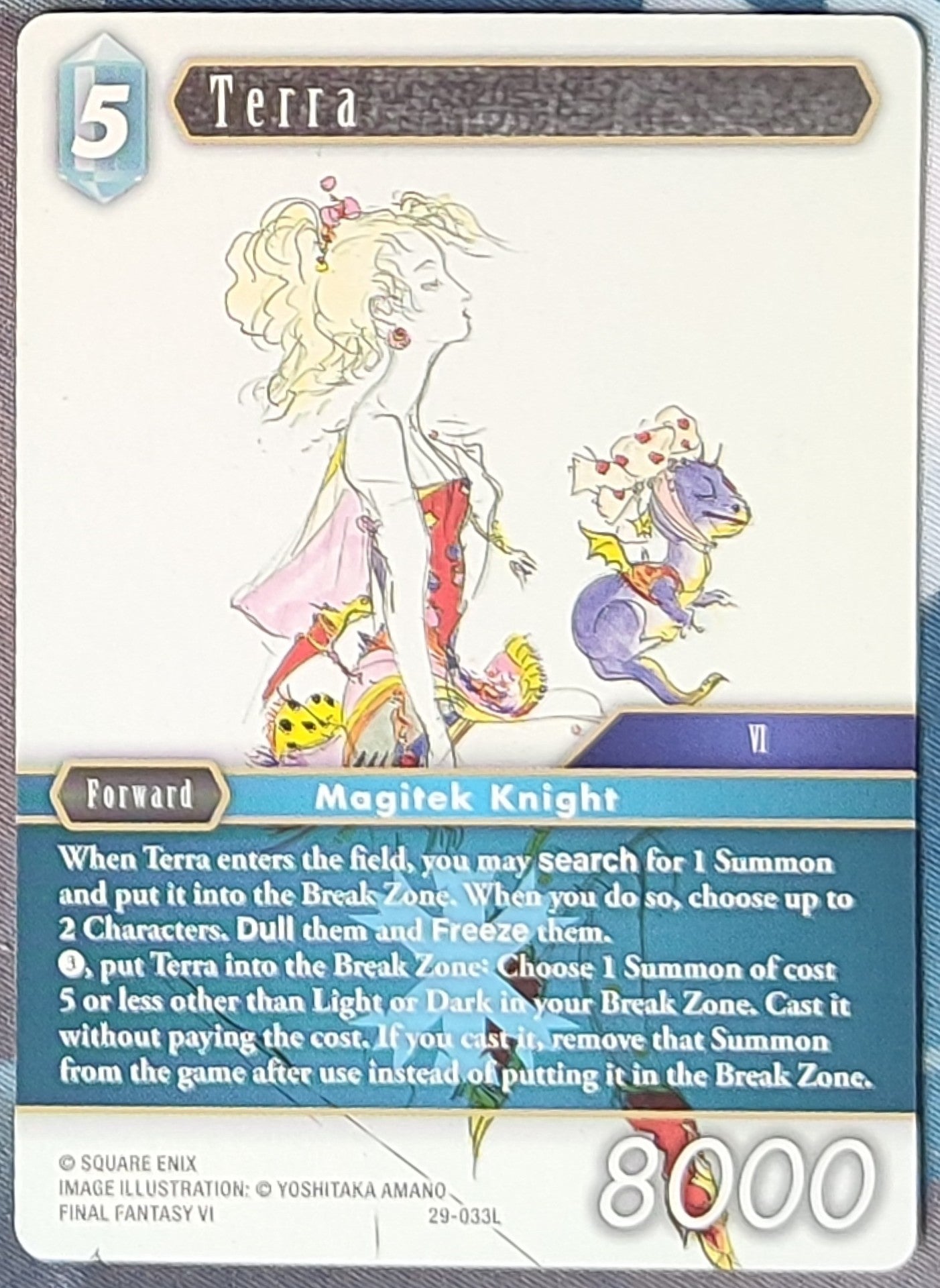 Terra (29-033) | Final Fantasy TCG - Blissful Eternity