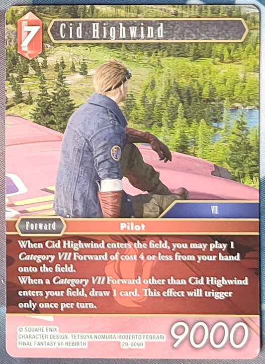 Cid Highwind (29-009) | Final Fantasy TCG - Blissful Eternity