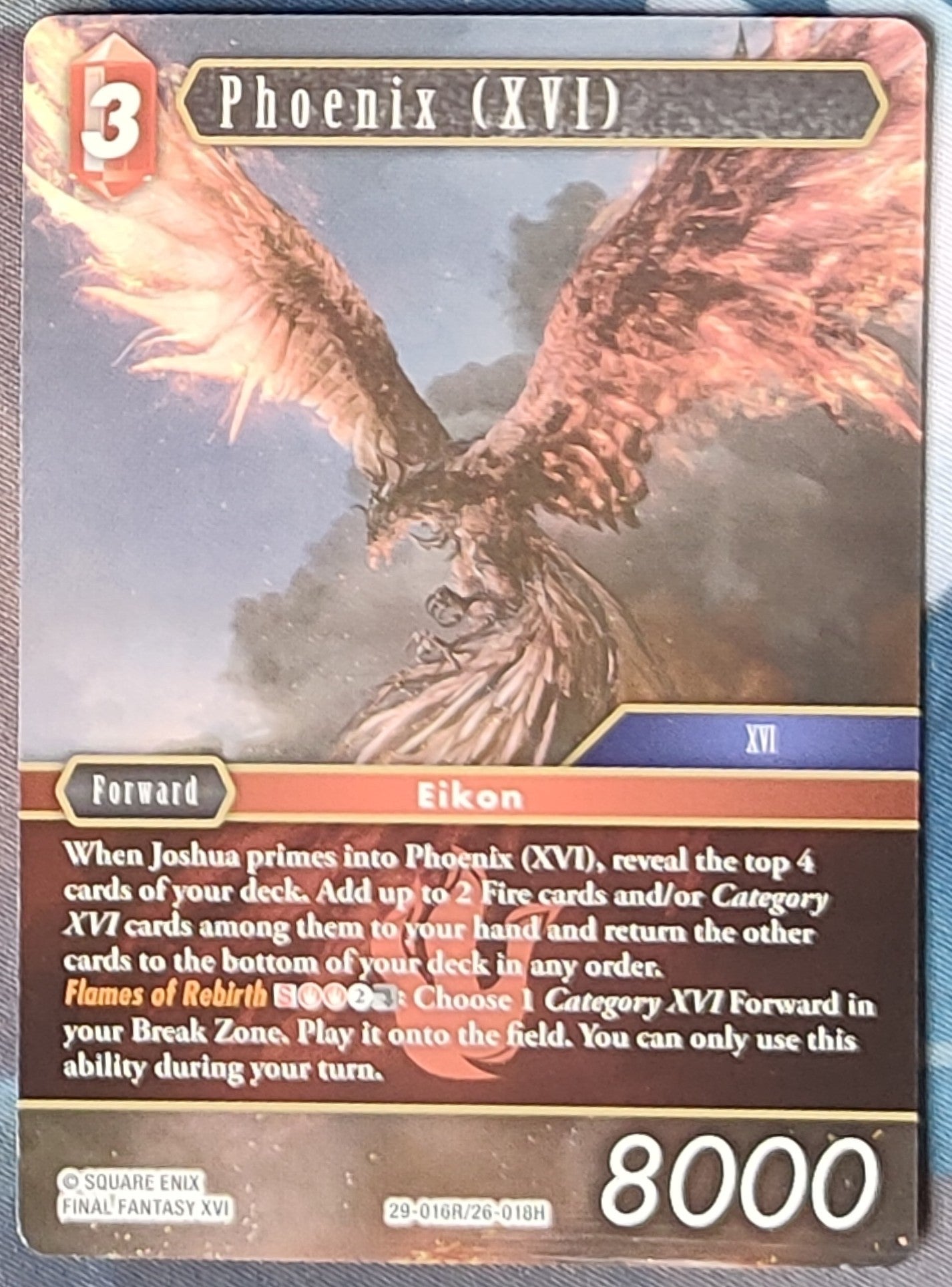 Phoenix (XVI) (26-018) | Final Fantasy TCG - Blissful Eternity