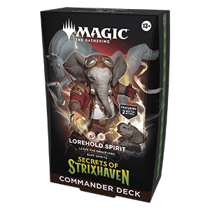 Commander deck Lorehold Spirit secrets of strixhaven (ingles)