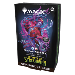 Commander Deck Prismari Artistry secrets of strixhaven (ingles)