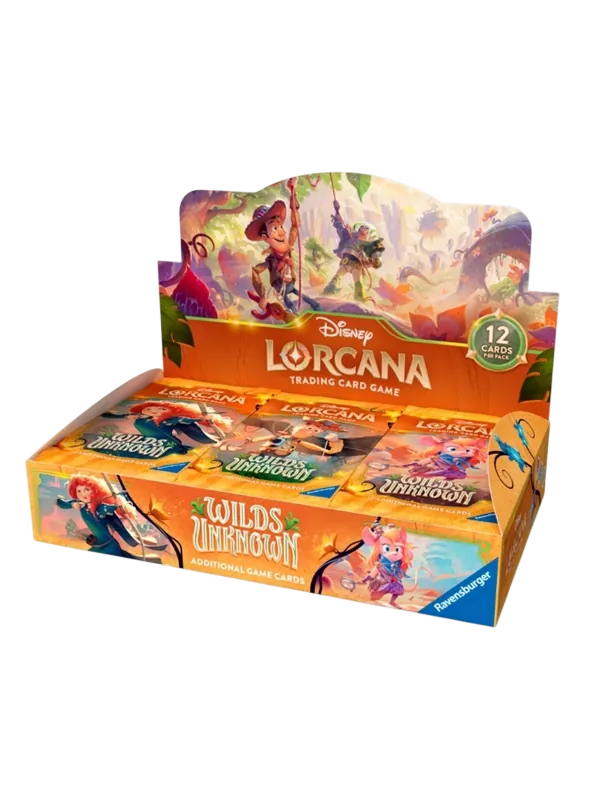 Caja de 24 Sobres Disney Lorcana: Wilds Unknown