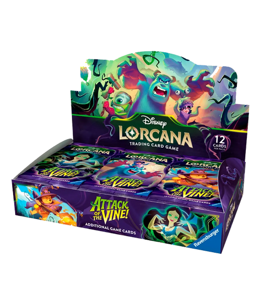 Disney Lorcana: Attack of the Vine - Booster Box (24 sobres)