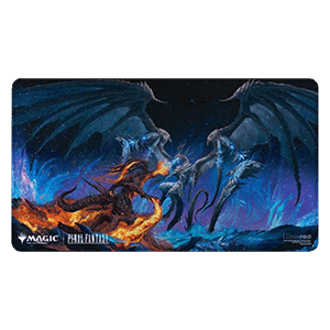 Ultra PRO Final Fantasy Bahamut & Ifrit Holofoil Playmat – Tapete TCG