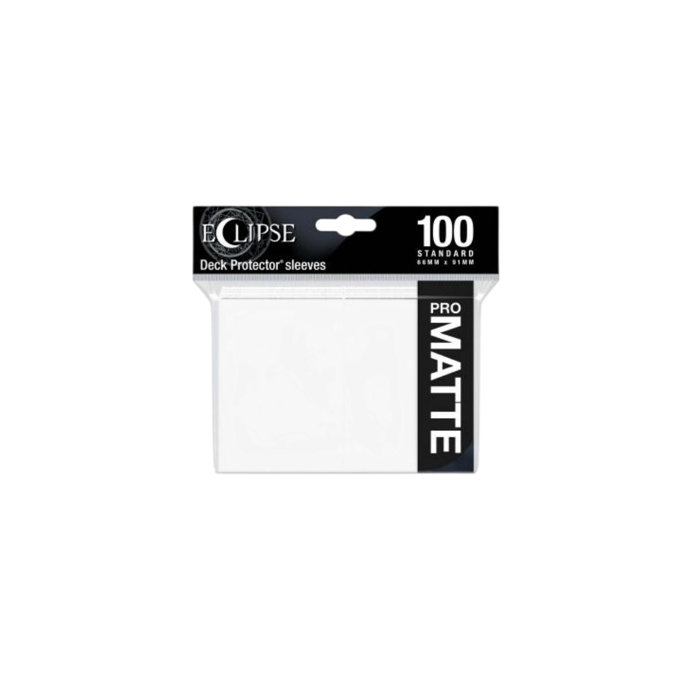 Ultra PRO ECLIPSE Matte White 100 Fundas