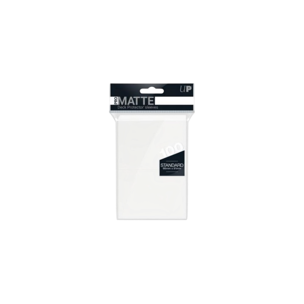 Ultra PRO Pro-Matte White Sleeves 100 – Fundas para Cartas TCG